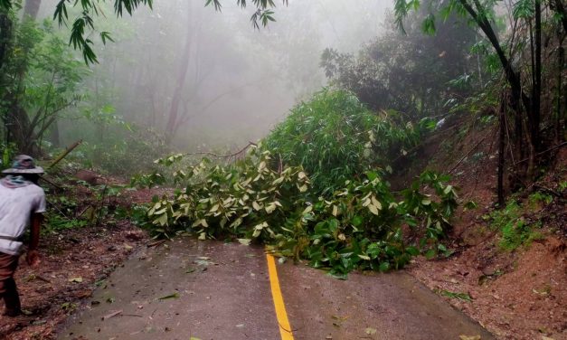 แม่ฮ่องสอน พิษฝนตกหนักทำดินไหลปิดเส้นทางการค้าชายแดนช่องทางห้วยผึ้งอีกระลอกต้องระดม