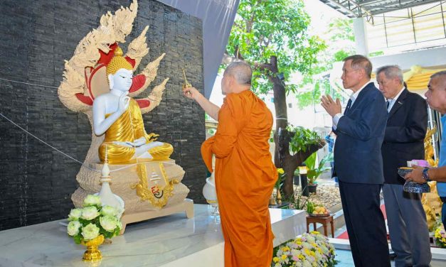 “สหพัฒนพิบูล” พร้อมด้วยพันธมิตร รวมพลังแห่งความศรัทธา อัญเชิญประดิษฐานและเบิกเนตร “พระศรีสหพัฒนมงคลวัฒนา”