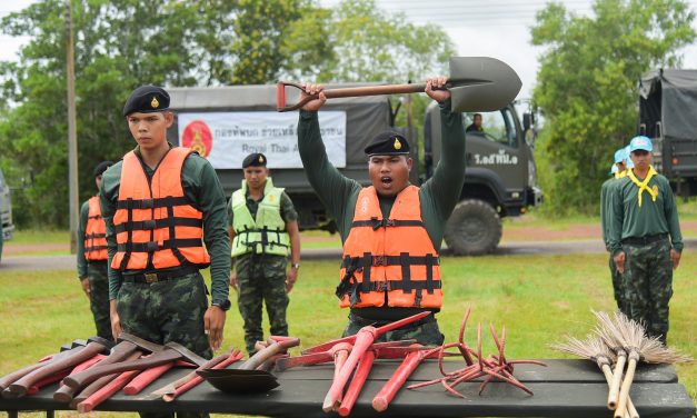 กระบี่ ศูนย์บรรเทาสาธารณภัย กองพันทหารราบที่ 1 กรมทหารราบที่ 15 ตรวจความพร้อมบรรเทาสาธารณภัย เพื่อเตรียมพร้อมรับมือกับสถานการณ์ภัยพิบัติในทุกรูปแบบ