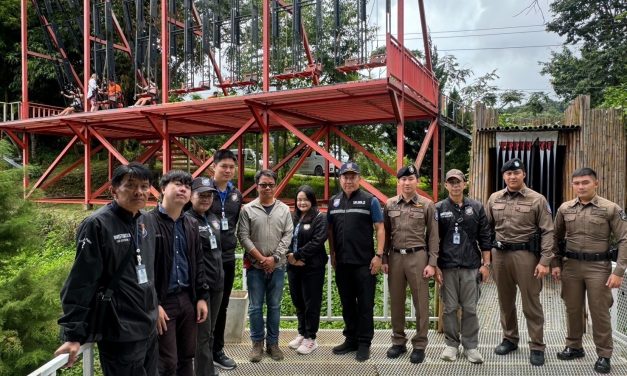 ตำรวจท่องเที่ยวออกตรวจซิปไลน์เชียงใหม่หวั่นอุบัติเหตุซ้ำรอย