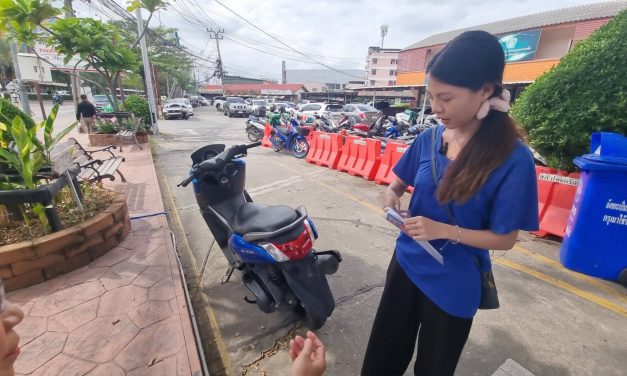 นนทบุรี  สาวดีใจได้รถคืนหลังถูกโจรขโมยนาน3 วัน