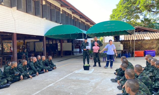 น่าน เพิ่มประสบการณ์ เรียนรู้ในทุกๆ ด้าน อบรมให้ความรู้การช่วยชีวิต ให้กับน้องเล็กกองทัพบก เพื่อเพิ่มทักษะ และศักยภาพ พร้อมช่วยเหลือประชาชนได้ทุกสถานการณ์